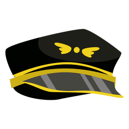Detail Pilot Hat Vector Nomer 10