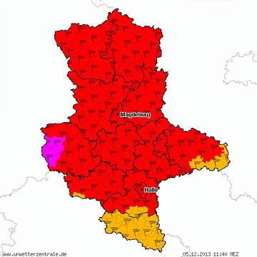 Unwetterzentrale Wittenberg - KibrisPDR