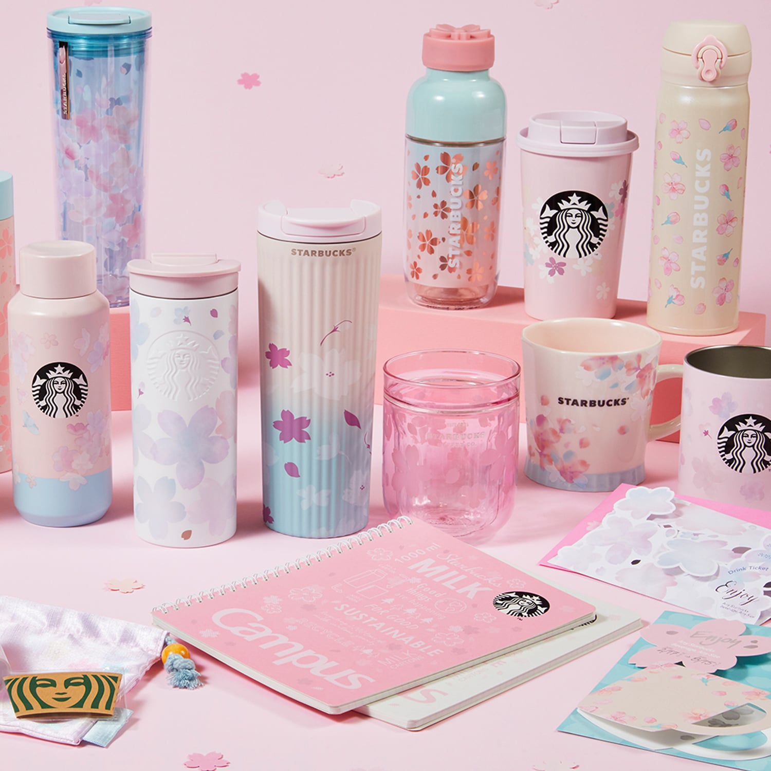 Detail Starbucks Sakura Water Bottle Nomer 20