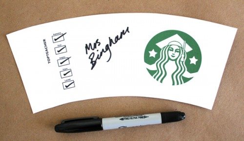 Detail Starbucks Teacher Pencil Cup Nomer 44