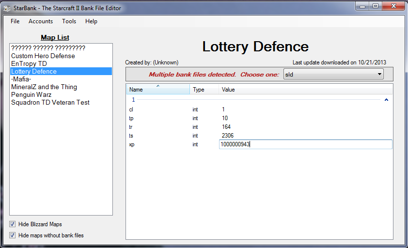 Starcraft 2 Bank File Editor - KibrisPDR