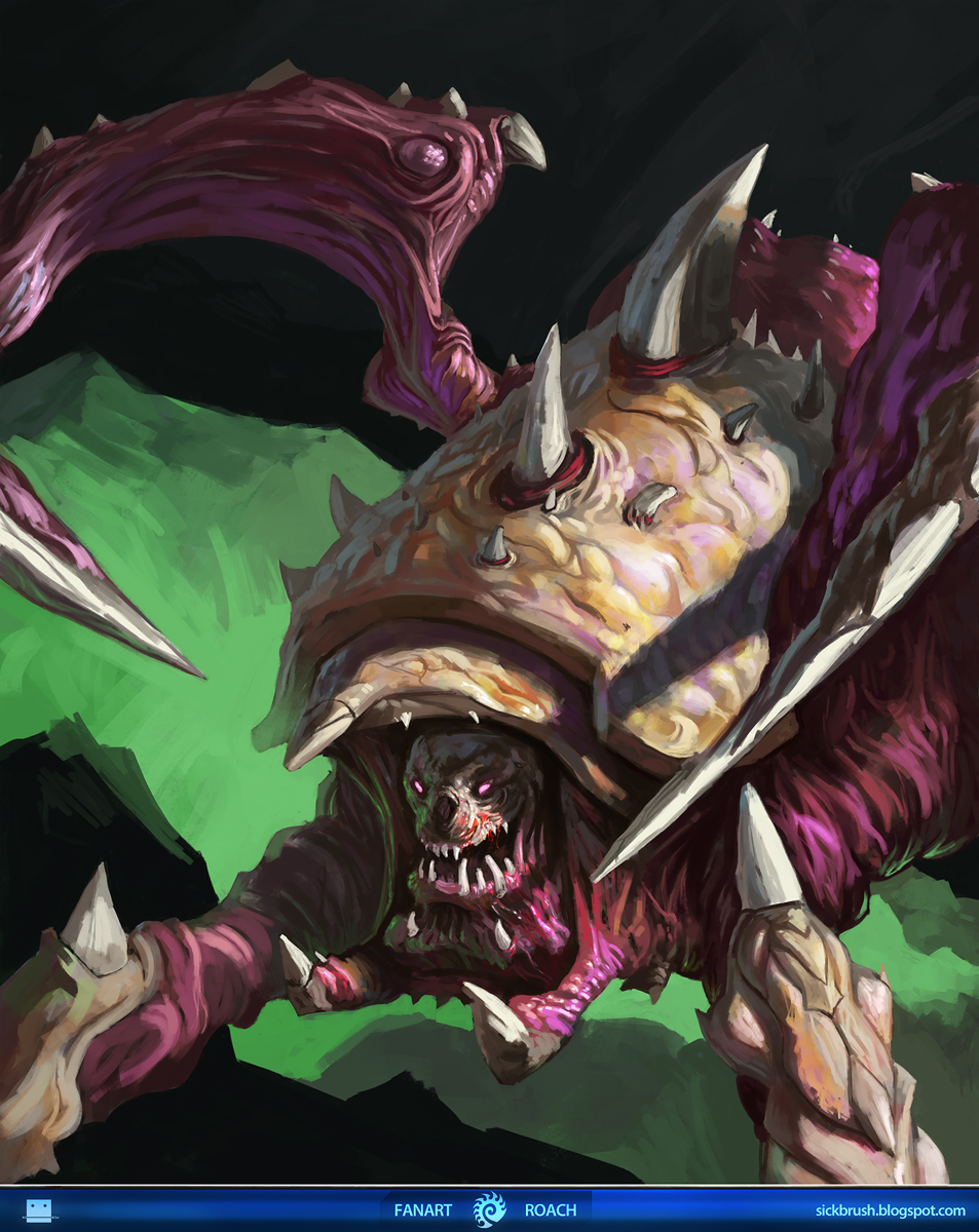 Detail Starcraft 2 Roach Nomer 22
