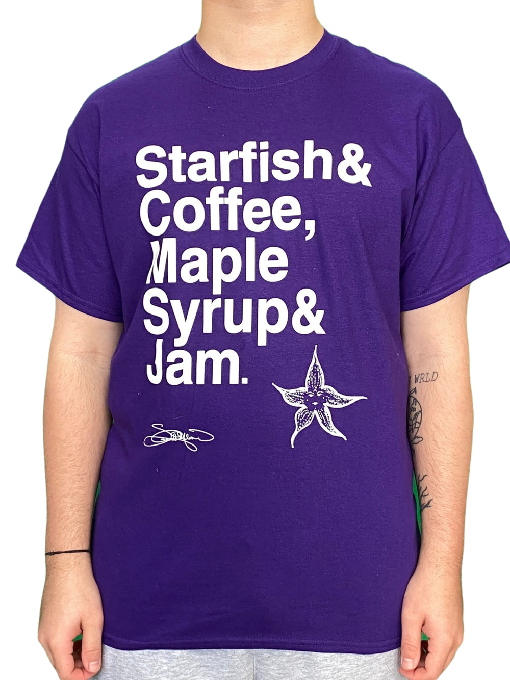 Detail Starfish And Coffee Shirt Nomer 21