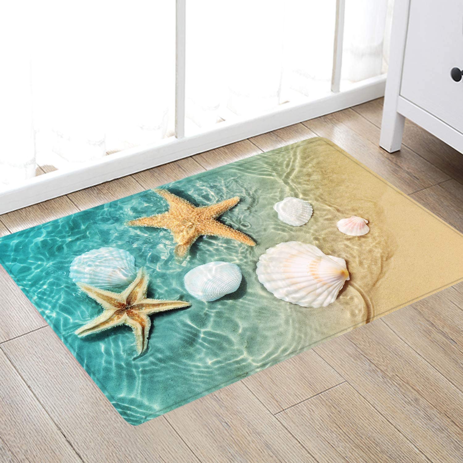 Detail Starfish Bathroom Rug Nomer 2