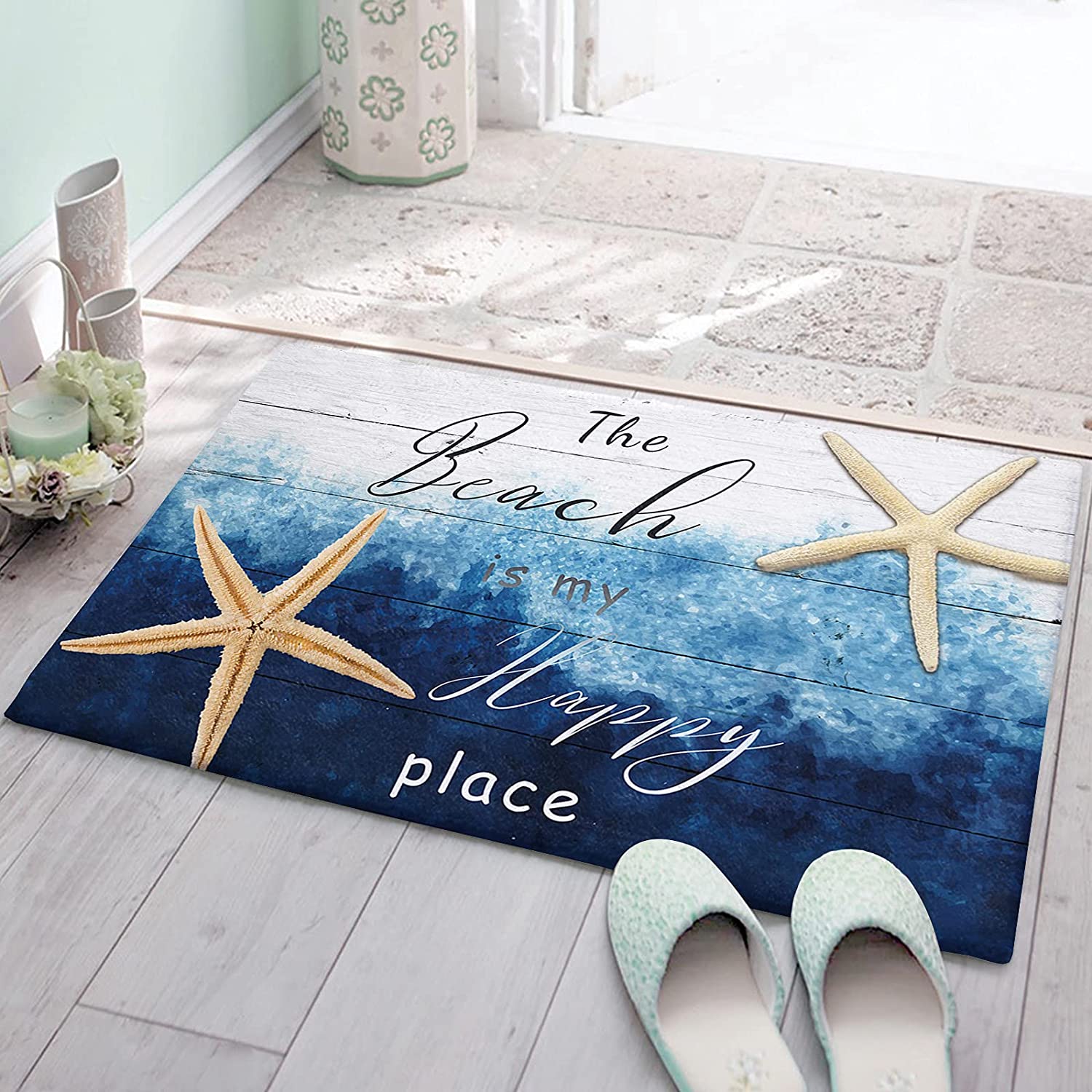 Detail Starfish Bathroom Rug Nomer 39