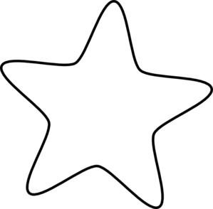 Detail Starfish Black And White Clipart Nomer 44