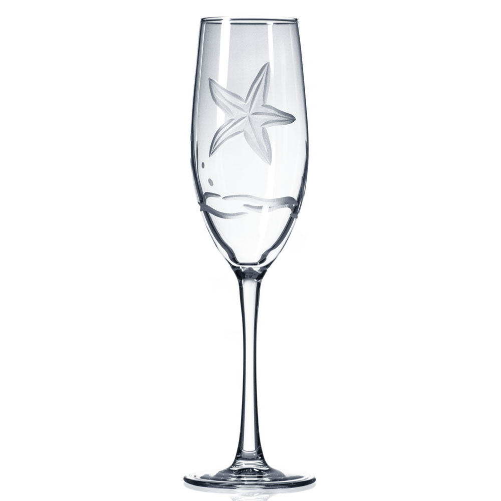 Detail Starfish Champagne Flutes Nomer 5