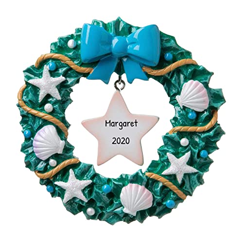 Detail Starfish Christmas Wreath Nomer 24