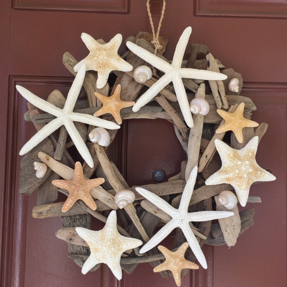 Detail Starfish Christmas Wreath Nomer 28