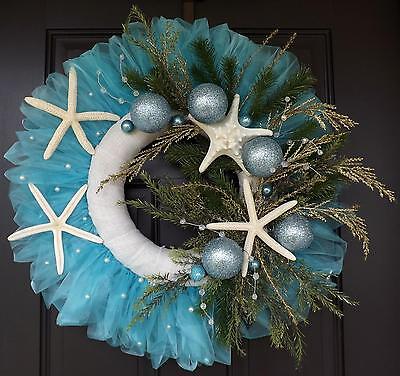 Detail Starfish Christmas Wreath Nomer 51