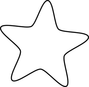 Detail Starfish Clipart Black And White Nomer 35