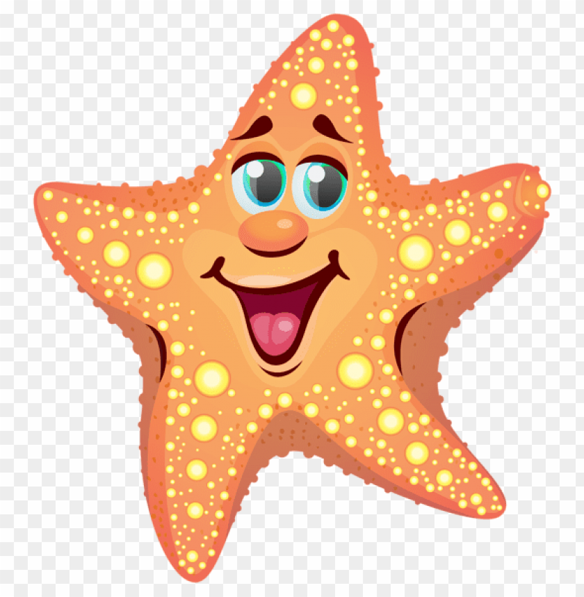 Detail Starfish Clipart Transparent Background Nomer 13