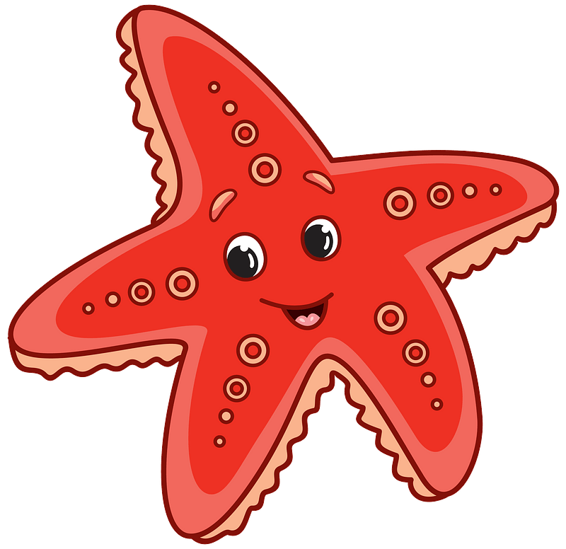 Detail Starfish Clipart Transparent Background Nomer 22