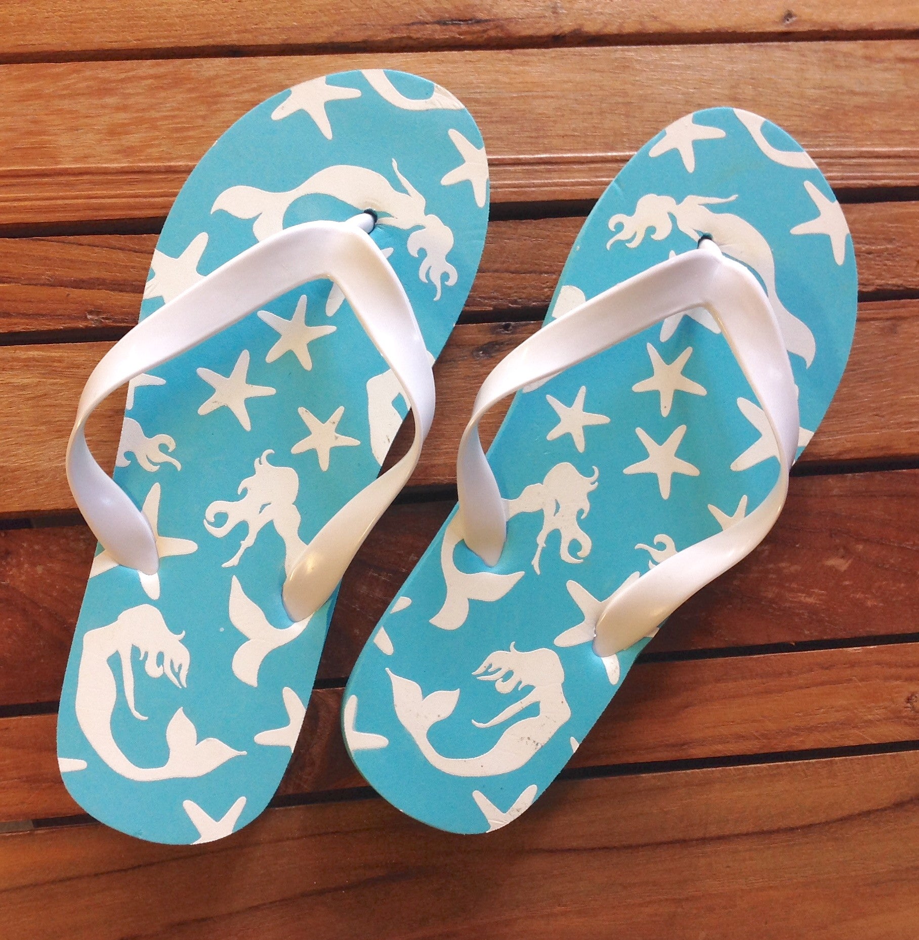 Detail Starfish Flip Flops Nomer 7