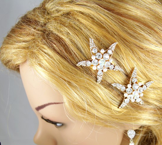 Detail Starfish Hair Comb Nomer 48