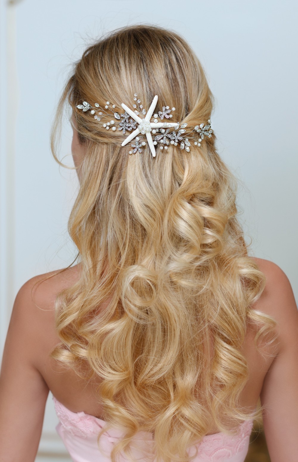 Detail Starfish Hair Comb Wedding Nomer 15