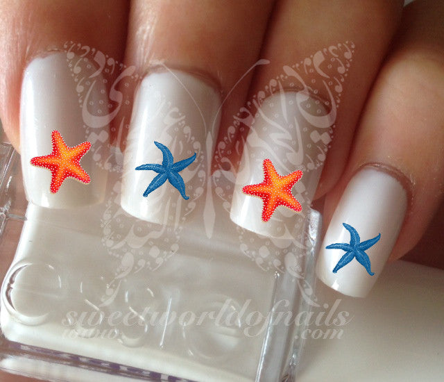 Detail Starfish Nails Design Nomer 25