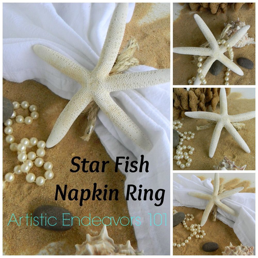Detail Starfish Napkin Rings Nomer 42