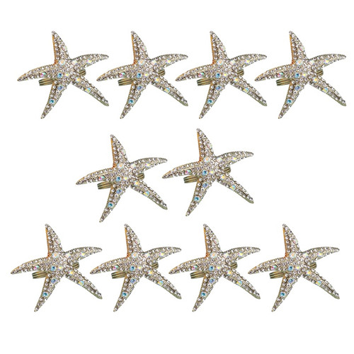 Detail Starfish Napkin Rings Nomer 8
