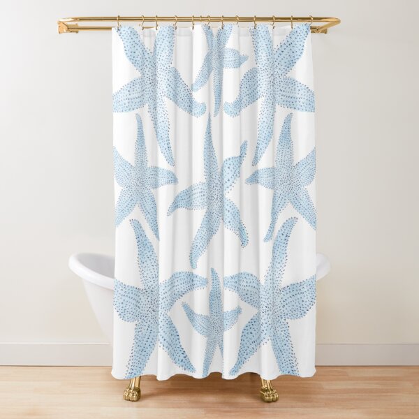 Detail Starfish Shower Curtain Rings Nomer 23