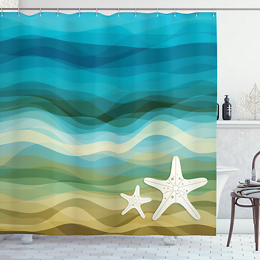 Detail Starfish Shower Curtain Rings Nomer 34