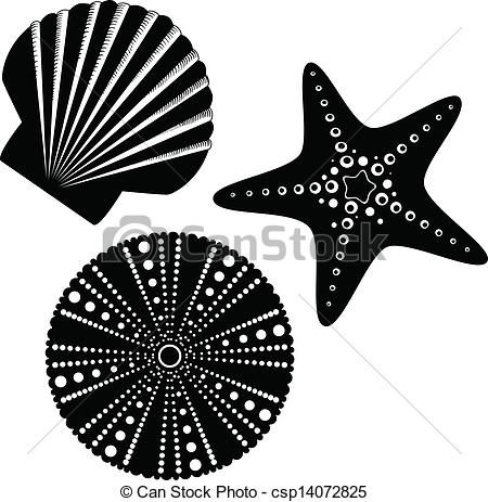 Detail Starfish Silhouette Clip Art Nomer 30