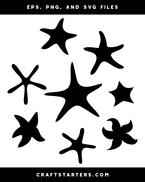 Detail Starfish Silhouette Png Nomer 27