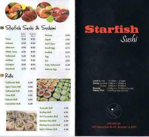 Detail Starfish Sushi Nomer 22