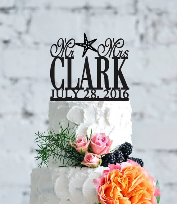 Detail Starfish Wedding Cake Nomer 33