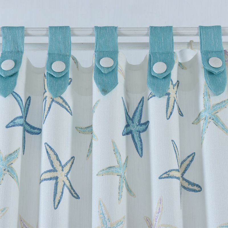 Detail Starfish Window Curtains Nomer 17