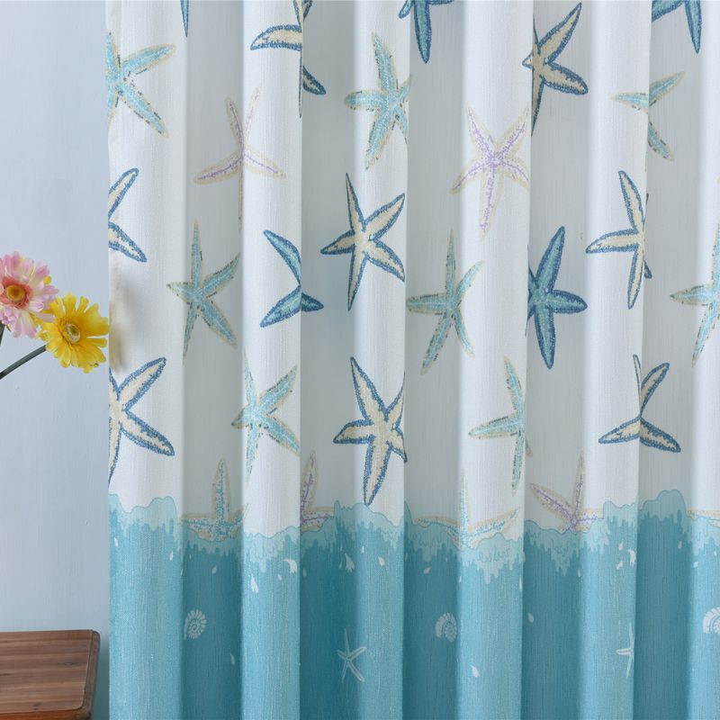 Detail Starfish Window Curtains Nomer 21