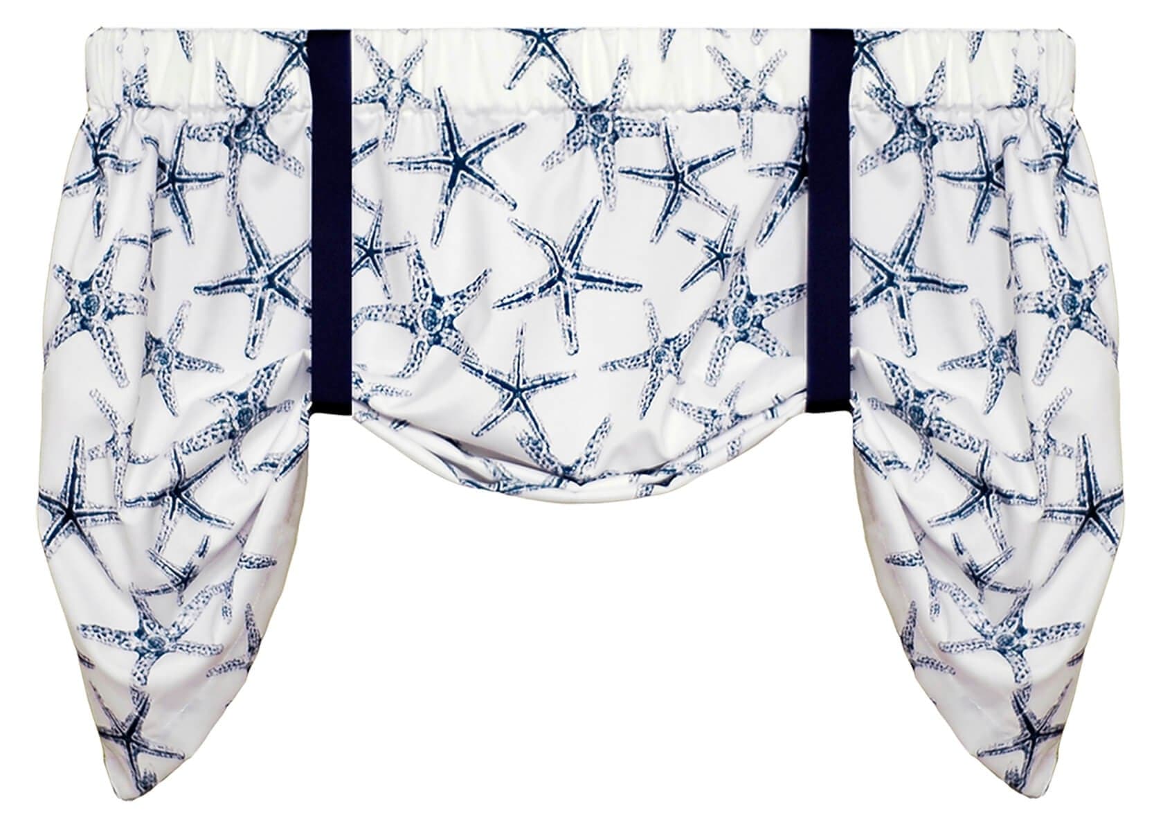 Detail Starfish Window Curtains Nomer 29