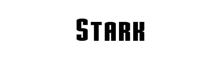 Detail Stark Industries Font Nomer 20