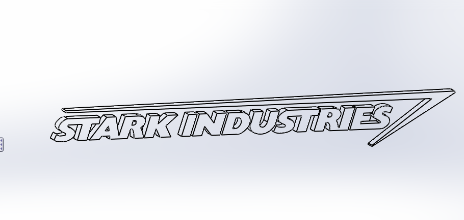 Detail Stark Industries Font Nomer 24