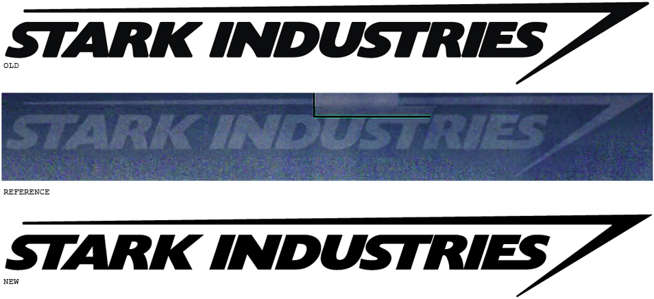 Detail Stark Industries Font Nomer 6