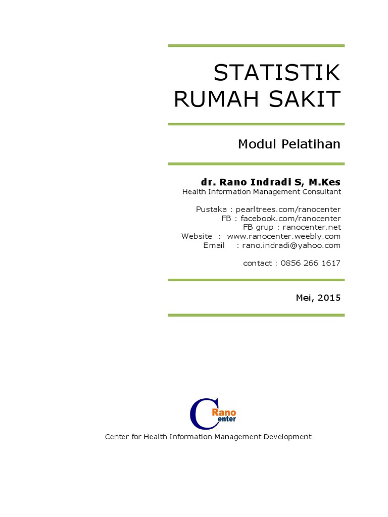 Detail Statistik Rumah Sakit Nomer 19