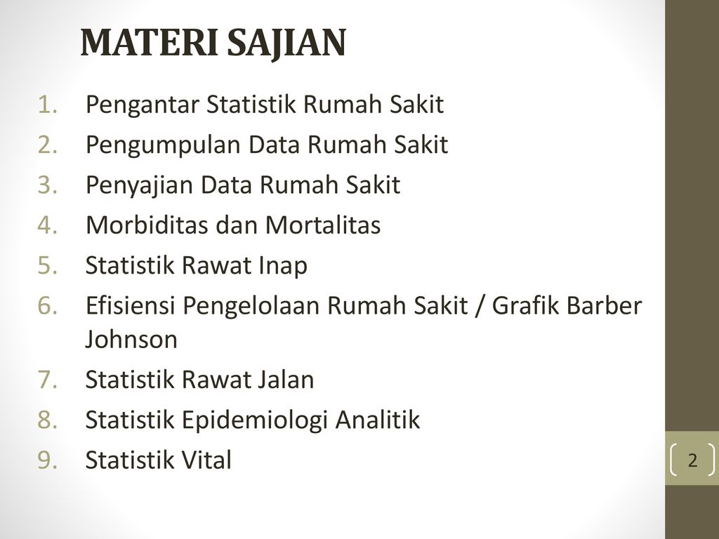 Detail Statistik Rumah Sakit Nomer 4