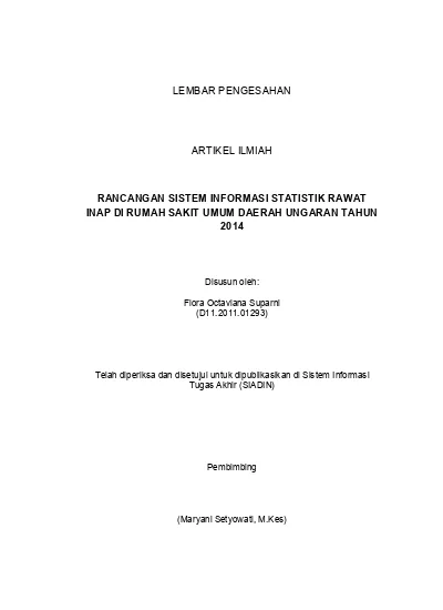 Detail Statistik Rumah Sakit Nomer 50