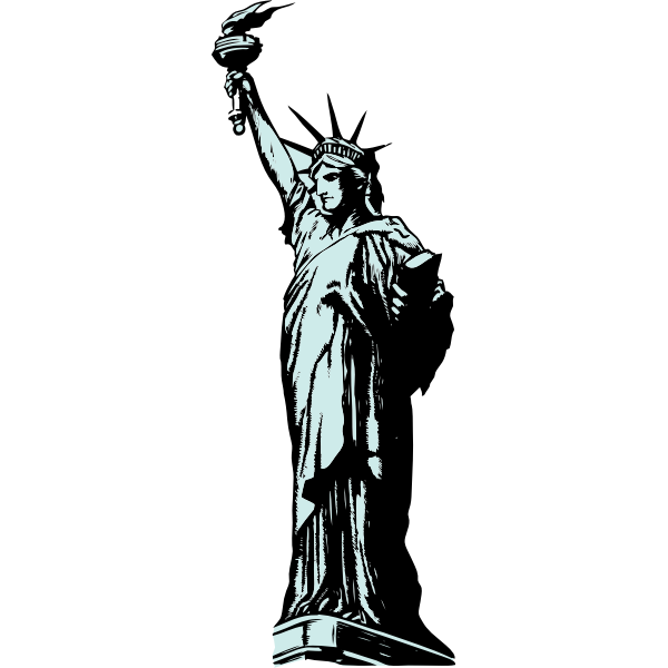 Detail Statue Of Liberty Clip Art Free Nomer 33