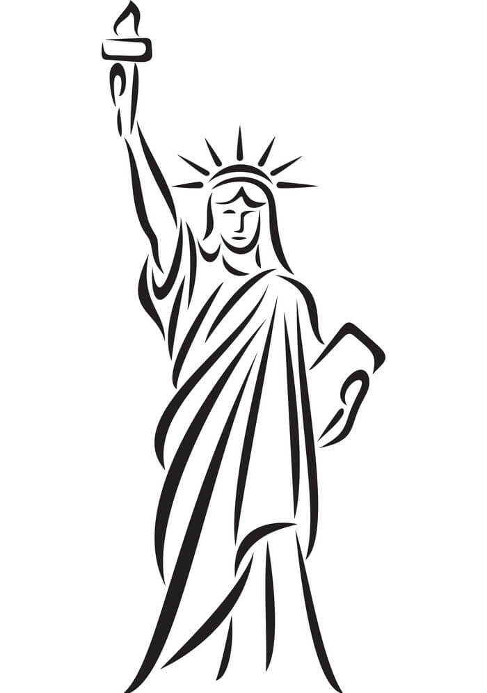 Detail Statue Of Liberty Clip Art Free Nomer 43