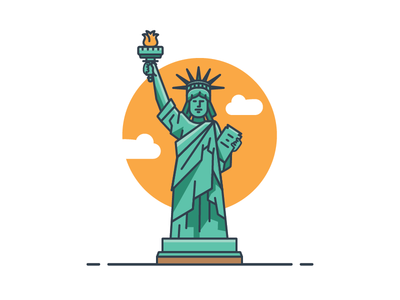 Detail Statue Of Liberty Icon Png Nomer 5