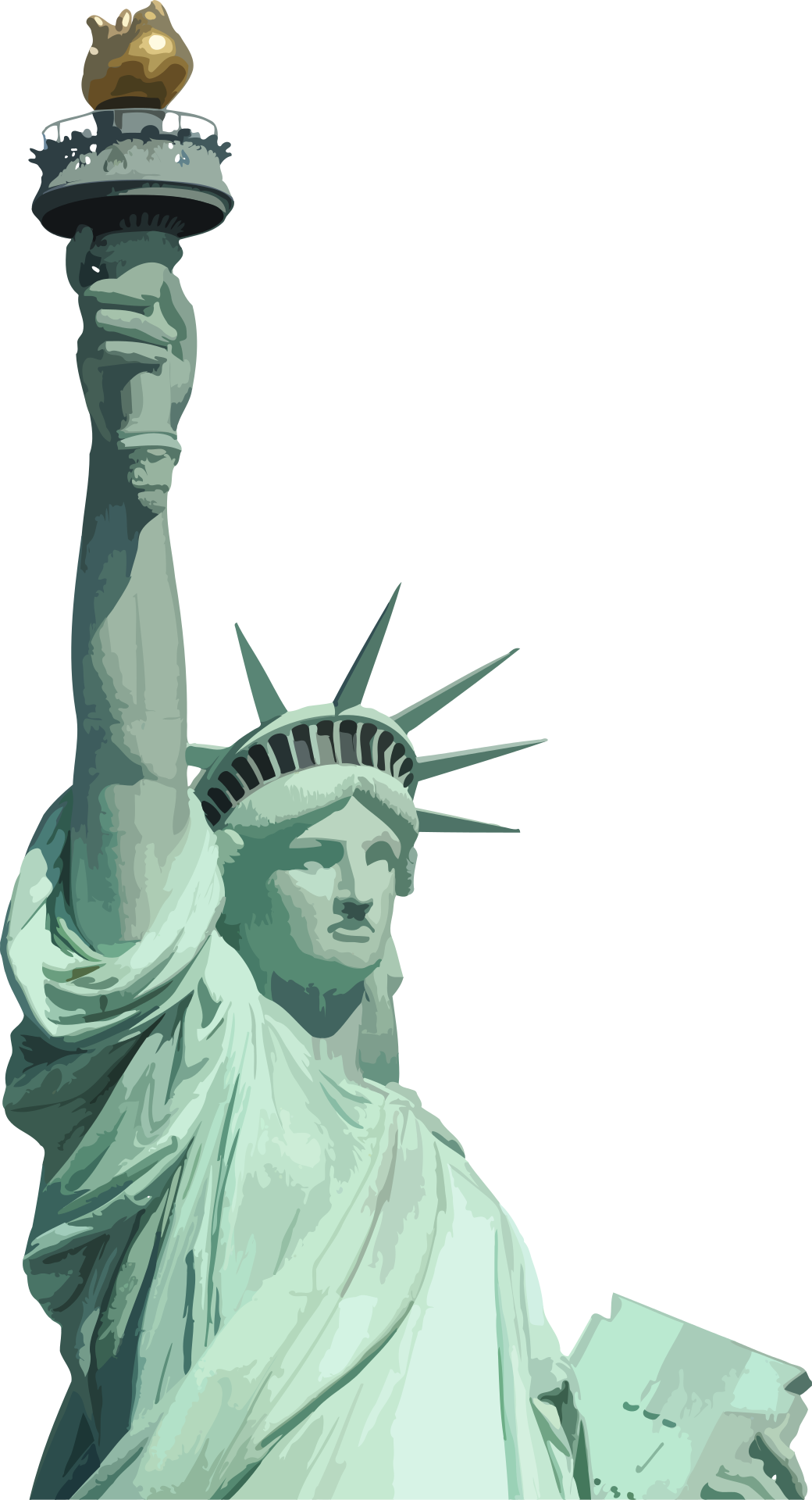 Detail Statue Of Liberty No Background Nomer 21