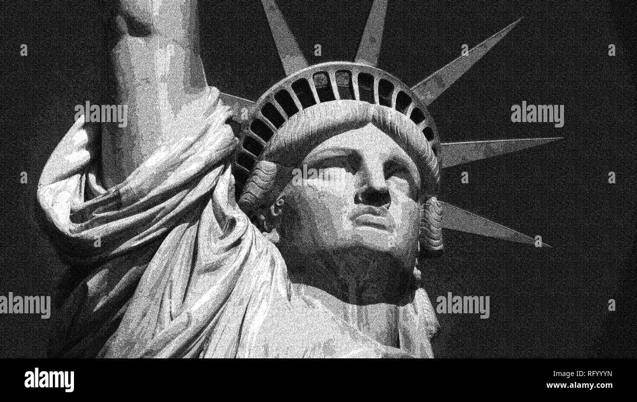 Detail Statue Of Liberty Pencil Drawing Nomer 46