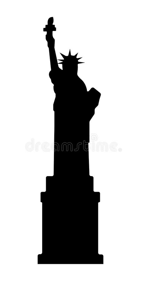 Detail Statue Of Liberty Silhouette Vector Nomer 15