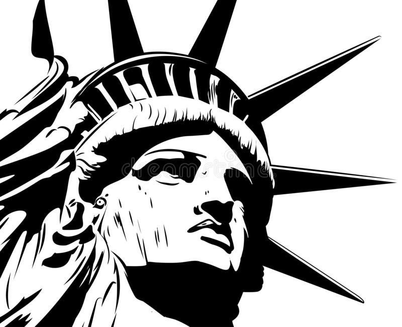 Detail Statue Of Liberty Silhouette Vector Nomer 42