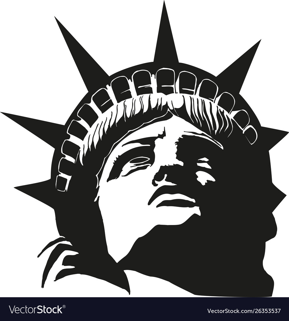 Detail Statue Of Liberty Silhouette Vector Nomer 44