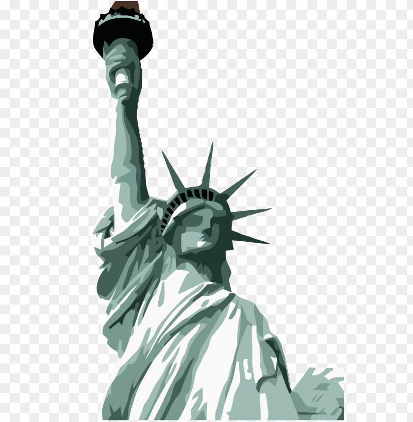 Detail Statue Of Liberty Torch Clipart Nomer 37