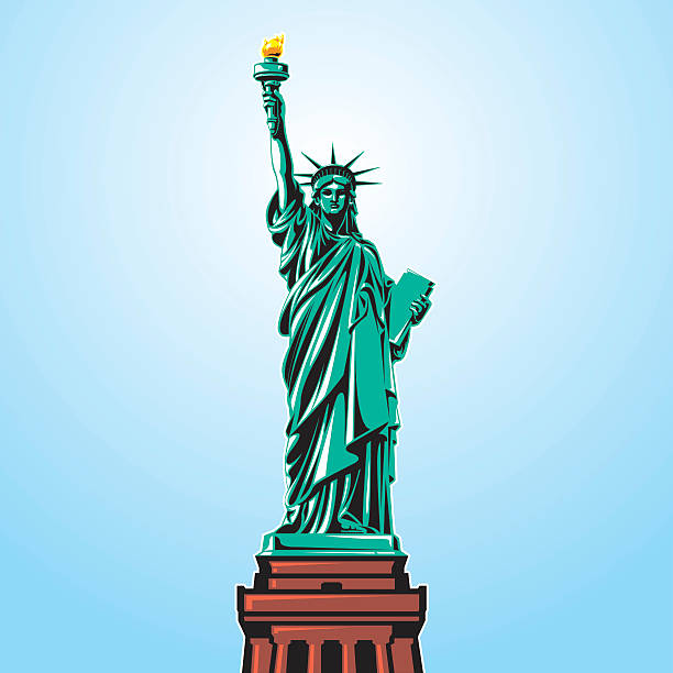 Detail Statue Of Liberty Torch Clipart Nomer 39