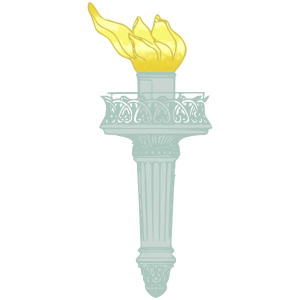 Detail Statue Of Liberty Torch Clipart Nomer 9