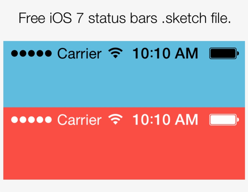 Detail Status Bar Iphone Nomer 26